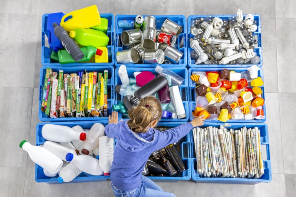 Future of recycling, bins for recycling