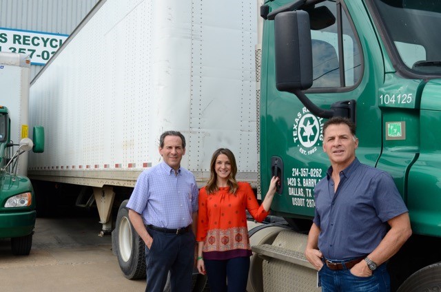 Texas Recycling Joel Hillary Craig by truck, recycling industry